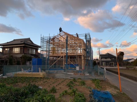 千葉県の、館山で新築工事！！